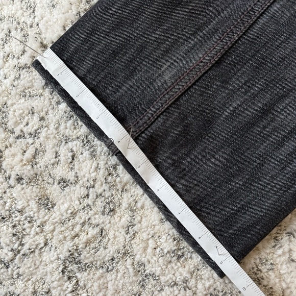 Helix Men's Dark Gray Straight Jeans - Picture 6 of 6